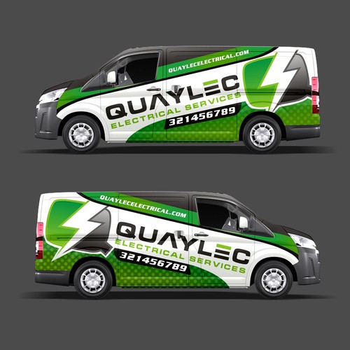 NEW Vehicle art work design Electrical Contractor Design by Tanny Dew ❤︎