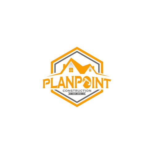 PlanPoint Construction Logo Needs A Remodel Design by MunzArt™