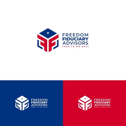 Investment company breaking away from corporate interest looking for fresh patriotic logo. Design by megawon®