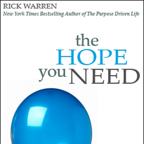 Design Rick Warren's New Book Cover Design by j. marshon