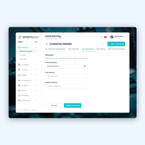 the smartest portal Design by DezainHub