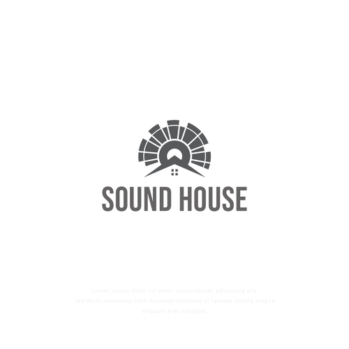 Clean and sophisticated logo for musicians, music executives and music enthusiasts. Design by Fortunegraph Studios