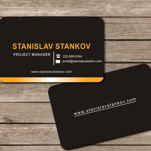 Design di Business card di expert desizini