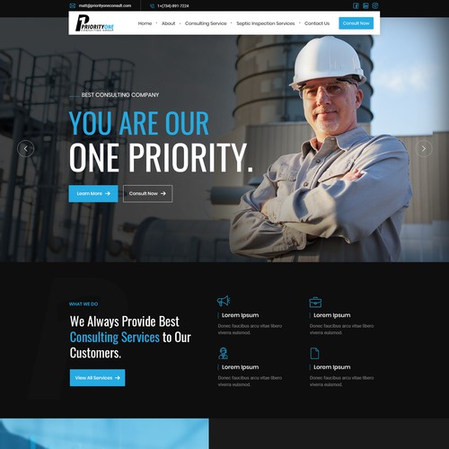 Design a simple and appealing consulting website Design by ⚡️unbox.style⚡️