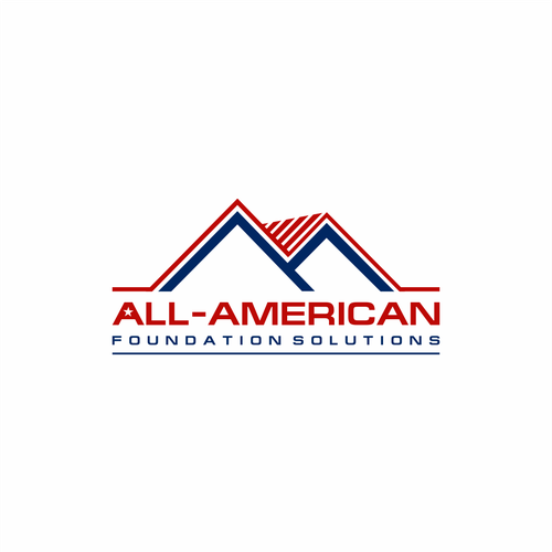 All-American Foundation Solutions Company Logo Design by umaira_99