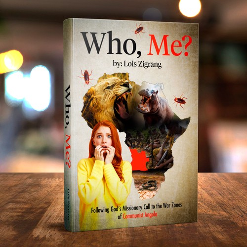 Create an Awesome Nonfiction Book Cover about a Missionary in War-Torn South Africa Design by Ace Silva