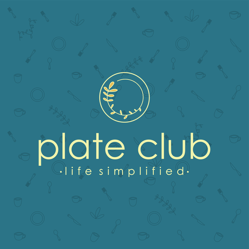 "I created the first paper plate subscription company logo!" - Your next claim to fame Design by Lucy Villalvazo