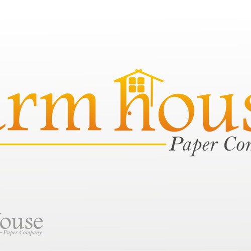 New logo wanted for FarmHouse Paper Company Réalisé par Lemet