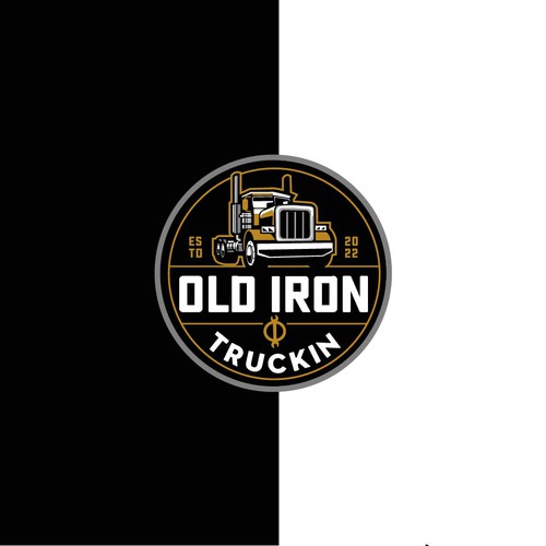 Vintage old school trucking Restoration and apparel brand Design by bondeng17