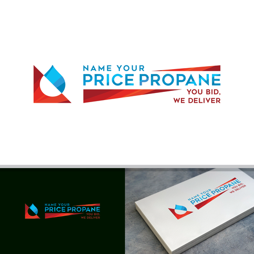 we need a design that will grab the eye for ordering propane and propane pricing. Design by karosta