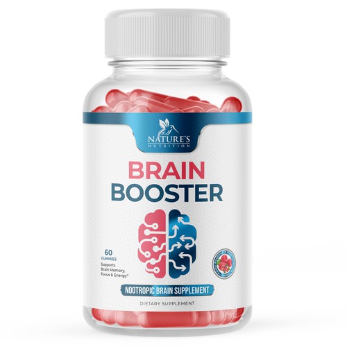 Brain Booster Supplement Design Needed for Nature's Nutrition Design by UnderTheSea™