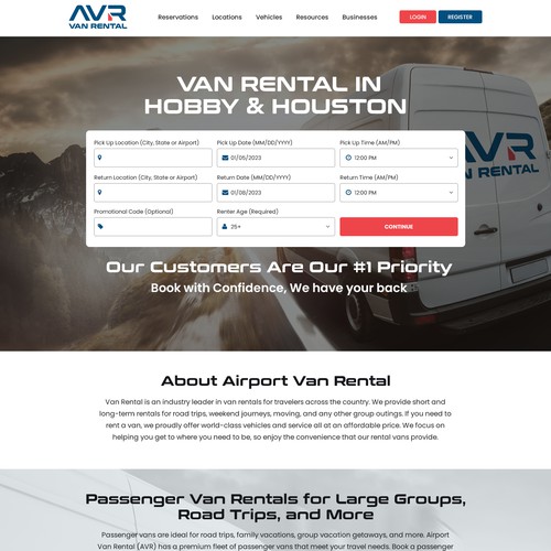 Landing page design contest entry by Ananya Roy