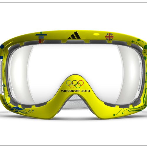 Design adidas goggles for Winter Olympics Design by goncalvestomas