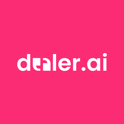 Create a simple and techy logo for a new AI product for dealr.cloud - dealr.ai Diseño de logorilla™