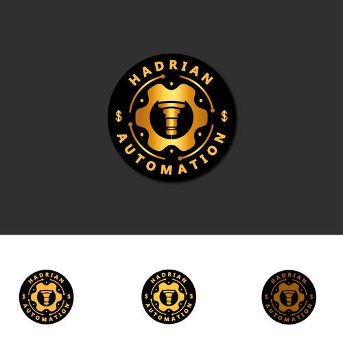 Commemorating coin for Hadrian Automation series A closure Design by Yeers Design