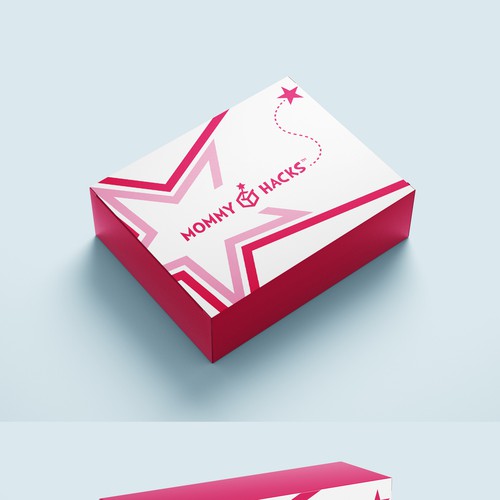 Design Mailer Box for Mommy Hacks Monthly Subscription Box Diseño de Aina K