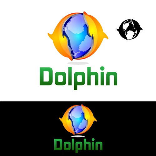 New logo for Dolphin Browser Diseño de art_victory