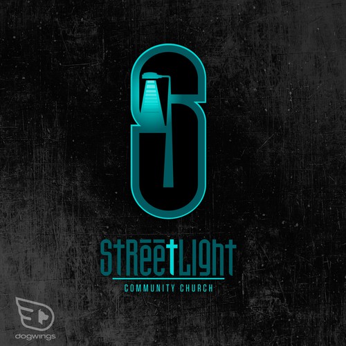 Young, Hip, Urban - Streetlight Community Church Logo Design by Dogwingsllc