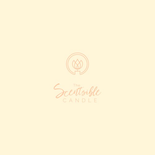 Design a beautiful logo for The Scentsible Candle (Guaranteed Winner) Design by Mari S.