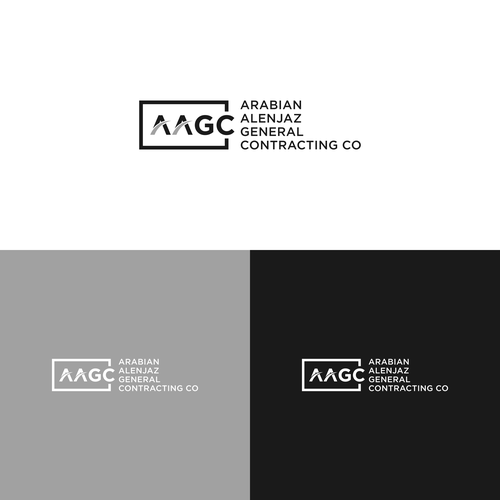 “Modern Industrial Logo for AAGC – Construction & Contracting Company” Design by WellYa