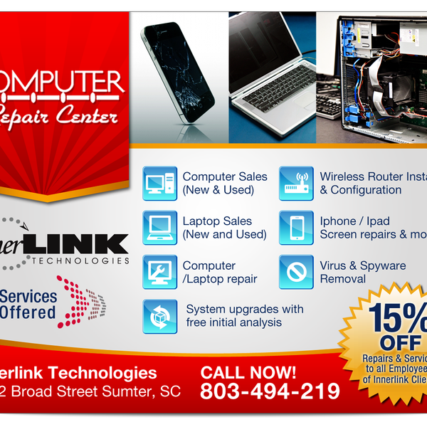 New postcard/flyer wanted for Innerlink Technologies