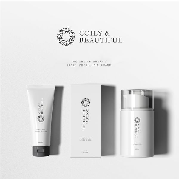 Design realizzato da Qyna. intitolato "Coily & Beautiful"