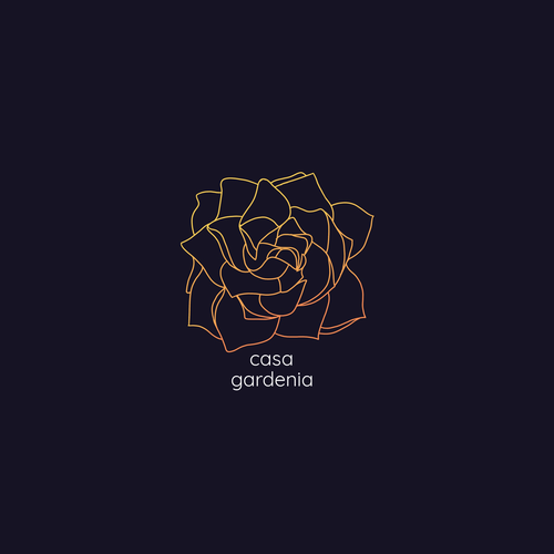 Casa Gardenia Logo Design by bnmtldesign