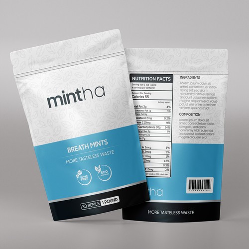 Upscale fresh breath mints pouch Design by Experiva