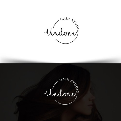 Luxury Hair Salon Logo and business card design Ontwerp door Web Hub Solution