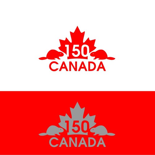 Community contest: Design Canada’s 150th birthday logo! Design by Elie_14