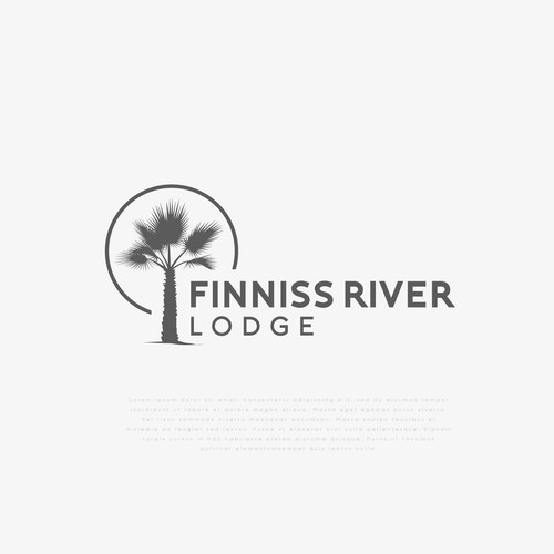 Logo for new Luxury Lodge on a working cattle station in the NT Design by Michael San Diego CA