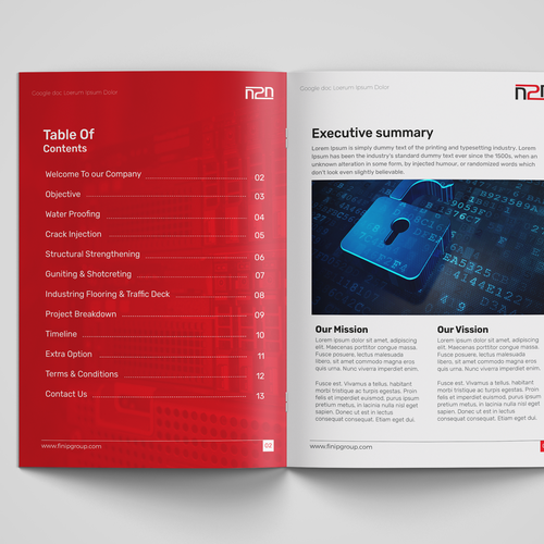 Word template Design by Mindshift Design