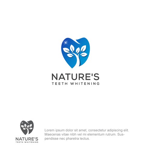 Nature's Teeth Whitening - Needs a Natural Company Logo Design by hasnagraphics