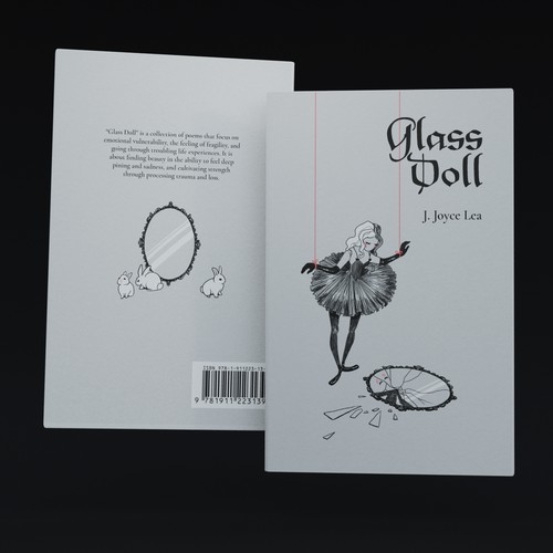 Design a cover for a sad girl poetry book *illustrations are preferred! :)*-ontwerp door Laolan