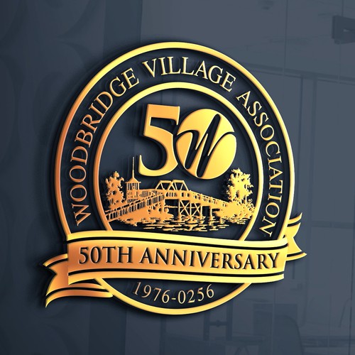 Design a 50th Anniversary logo for our community Design by Foysal bd