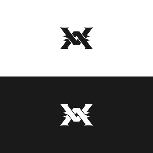 VA Monogram Logo for All Over Print Design by artamora™