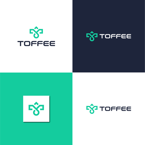 Design di modern fintech logo di wonki ™