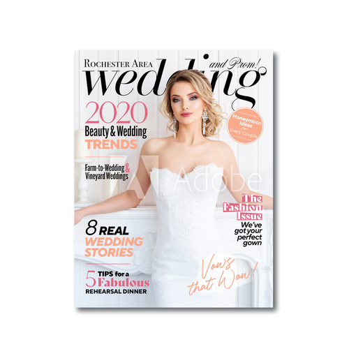 Wedding Magazine Cover-ontwerp door EmLime