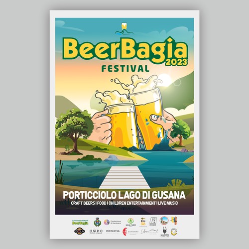 Poster design for Craft Beers Festival Design by Faisal Zulmi™