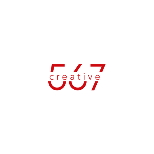 Create a logo to build an online brand around by using numbers. Design by maxthing