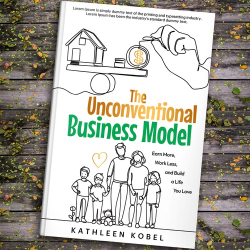 Book Cover Design (The Unconventional Business Model) Design by ~99~