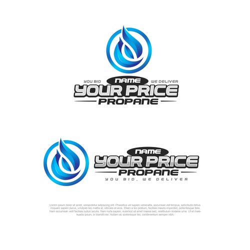 we need a design that will grab the eye for ordering propane and propane pricing. Diseño de pixelgrapiks