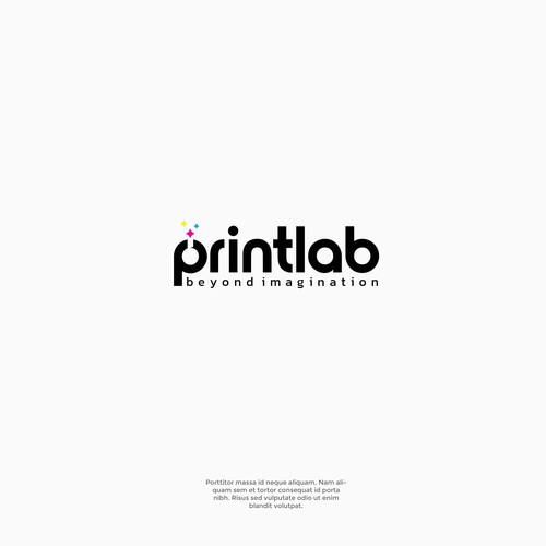 Request logo For Print Lab for business   visually inspiring graphic design and printing Design by MYXATA