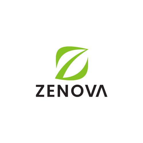 Zenova Logo: Revolutionary suite of health and wellness mobile apps Diseño de AH Designs ⭐️