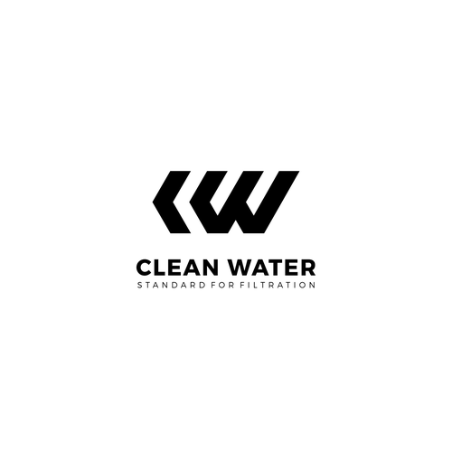 Simple Clean Logo for Water Filtration Company Design by PATIS