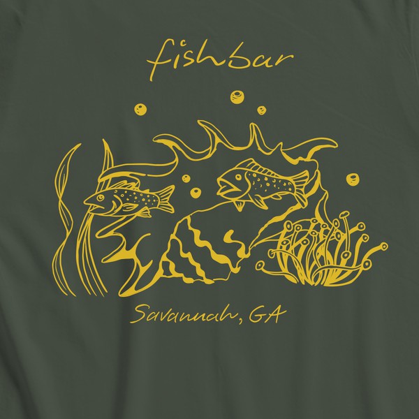 Staff tshirt for Fishbar