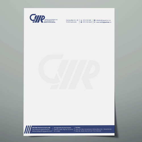 Stationery contest entry by Xclusive16