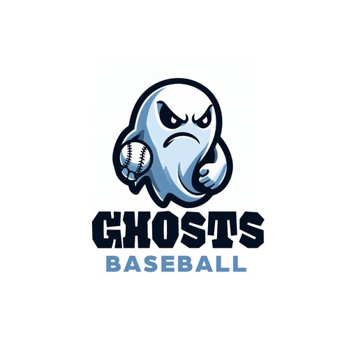Ghost Baseball Logo Contest Design by Dikika Design™