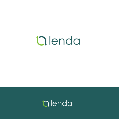 New logo for Lenda - a mortgage 2.0 company - Rebrand from GoRefi. Design by any20