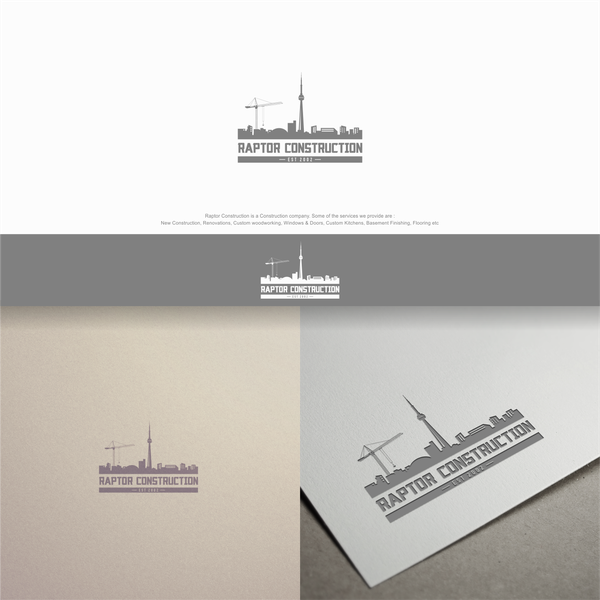 Design by Ghaffaar titled "RAPTOR CONSTRUCTION"